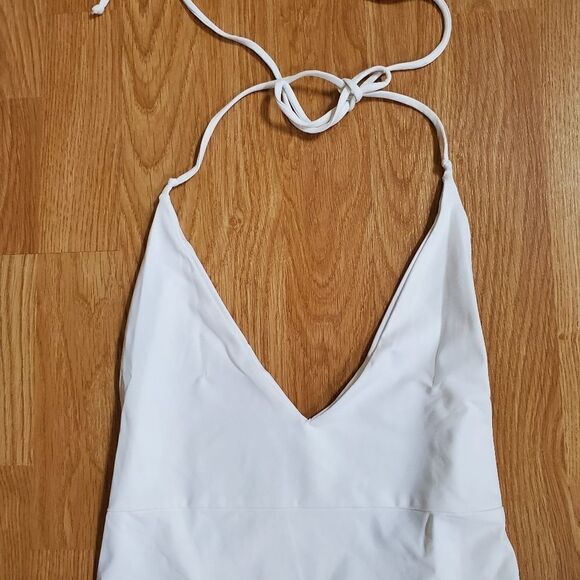 Tavik Chase One Piece Swimsuit sz Small in White - Picture 5 of 13